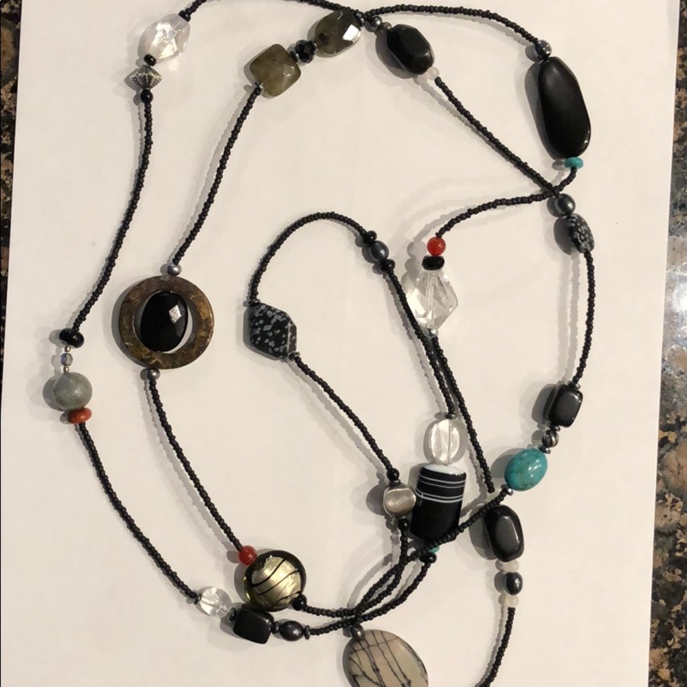 60 inch Silpada Multi-stone Necklace